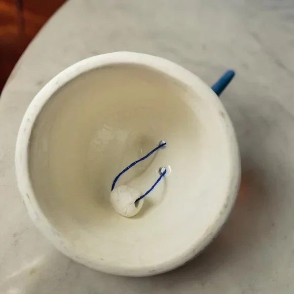 Guatemala’s Colorful Ceramic Bell, Hand-Painted Folk Art  Decorative Souvenir - Picture 5 of 15